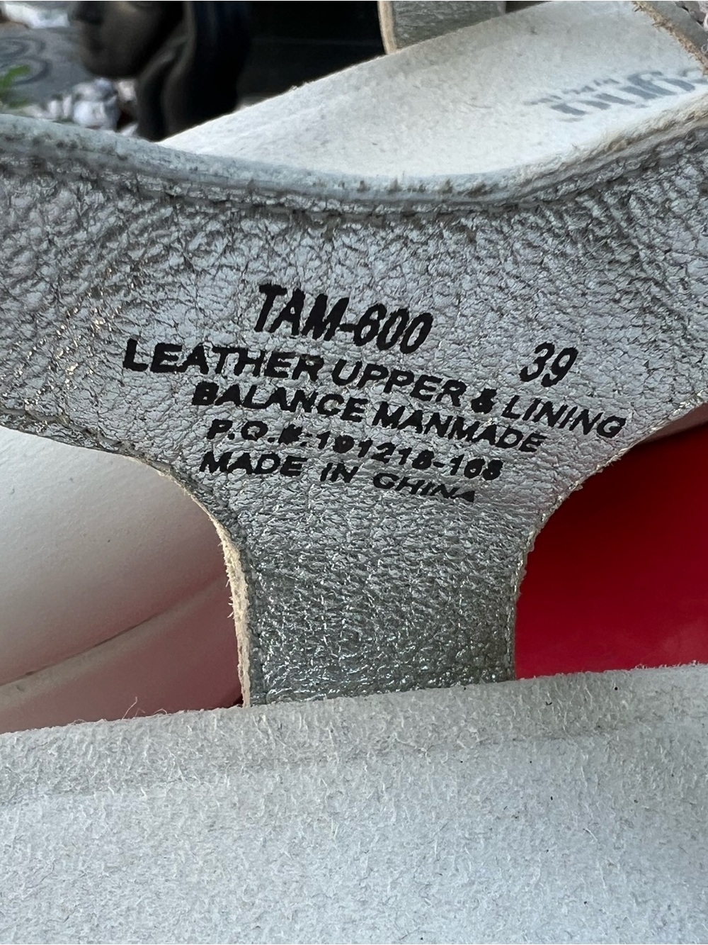 Alegria Tamsyn White Platform Leather Women’s Comfort Velcro Closures Sandals 9 - Picture 10 of 10